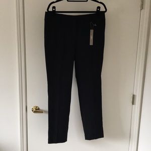 NWT LOFT Marisa Straight black pants